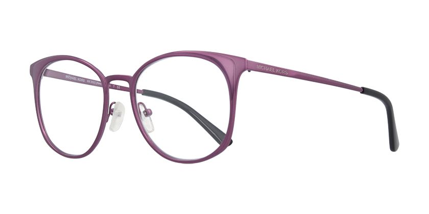 michael kors purple eyeglasses